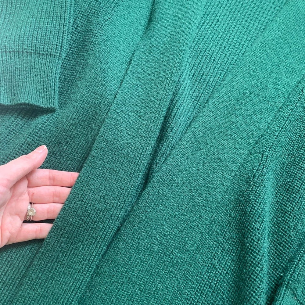 Separate issue Vintage Green Women's long Cardigan - Picture 4 of 8